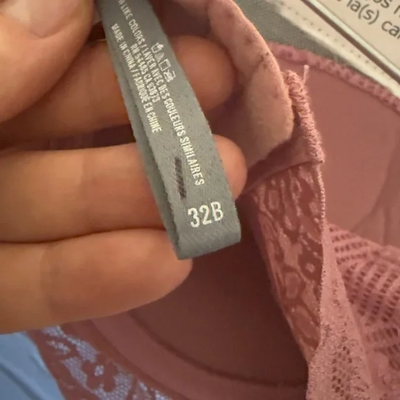 Aerie Dusty Rose Lace Bra - Picture 4 of 5